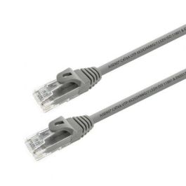 Aisens Cable de Red RJ45 CAT.6A UTP LSZH 500 MHz AWG24 Gris 15M para 10 Gigabit/s, Libre de Halógenos