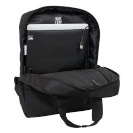 Mochila para portatil 13,3''+usb f.c.barcelona premium 29x39x11 cm