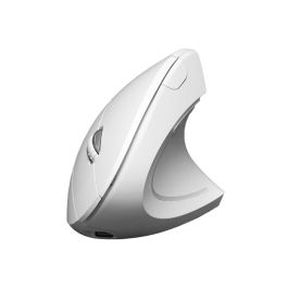 SUBBLIM Ratón GLIDE VERTICAL ERGO DUAL MOUSE BATTERY WHITE