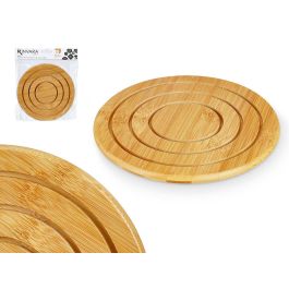 Tapete Redondo Bambu Kinvara 19X1CM (24 Unidades) Precio: 38.69000047. SKU: B1CVFC7LDM