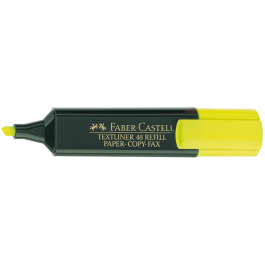Faber Castell Rotulador Textliner 48 Fluorescente Amarillo Trazo 1,2-5 mm
