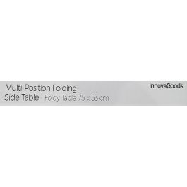 Mesa Plegable Auxiliar Multiposición Foldy Table InnovaGoods Mesa Plegable Auxiliar Multiposición Foldy Table InnovaGoods