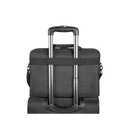 NATEC Beira Maletín para Portátil 15.6" (39.6 cm) Negro con Asa de Transporte y Bandolera