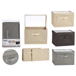 Caja Plegable TNT 38x25x25 cm - Kipit - Surtidos Colores Beige, Gris, Marrón (24 Unidades) Precio: 79.49999959. SKU: B15ADZ5M78