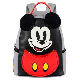 Disney Mickey Mouse Mochila Urbana Heady Face Multicolor con Compartimento Principal y Bolsillos Laterales Precio: 44.5000006. SKU: B1BK4BRVA2