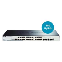 Switch D-Link Smart DGS-1510-28P 28 Puertos/ RJ-45 10/100/1000 PoE/ SFP Switch D-Link Smart DGS-1510-28P 28 Puertos/ RJ-45 10/100/1000 PoE/ SFP