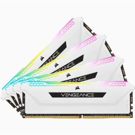 Corsair CMH64GX4M4E3200C16W 64GB (4x16GB) DDR4 3200MHz CL16 Vengeance RGB Pro Kit Blanco