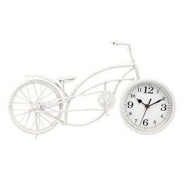 Reloj Forja Bicicleta Blanco 22,5Cm Ancho Giftdecor (4 Unidades) Reloj Forja Bicicleta Blanco 22,5Cm Ancho Giftdecor (4 Unidades)