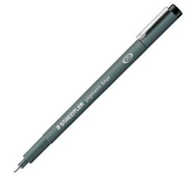 Staedtler Rotulador Calibrado Pigment Liner 0.4 mm Negro Set de 10 Unidades (Set de 10) Precio: 19.79000012. SKU: S8422966