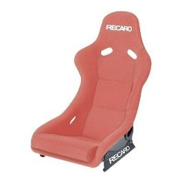 Recaro REC070.98.0193 Asiento Pole Position FIA Homologado GRP Velour Rojo con Cabezal Integrado Soporte Lateral Óptimo Piloto & Copiloto