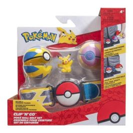 Pokemon Cinturón Clip 'n' Go con Capacidad para 6 Pokeballs, Incluye 2 Pokeball y 1 Figura - Modelos Surtidos +4 años Pokemon Cinturón Clip 'n' Go con Capacidad para 6 Pokeballs, Incluye 2 Pokeball y 1 Figura - Modelos Surtidos +4 años Precio: 28.49999999. SKU: B12JRSX5QM