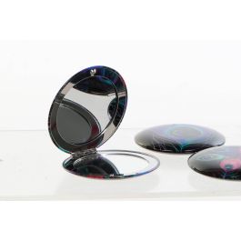 DKD Home Decor Espejo Glam Colección Peacock Negro Multicolor Aluminio 6.5x1.3x6.5cm (Pack 24) DKD Home Decor Espejo Glam Colección Peacock Negro Multicolor Aluminio 6.5x1.3x6.5cm (Pack 24)