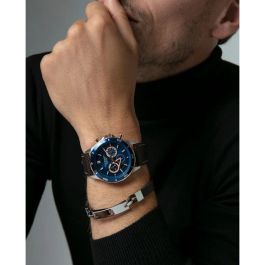 Pulsera Hombre Viceroy 15170P01011 Plata de ley 925 Negro