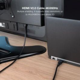 Cable HDMI 2.0 4K CCS Nanocable 10.15.3901-L150/ HDMI Macho - HDMI Macho/ 1.5m/ Negro Cable HDMI 2.0 4K CCS Nanocable 10.15.3901-L150/ HDMI Macho - HDMI Macho/ 1.5m/ Negro