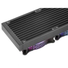 Mars Gaming Refrigeración Líquida ML-LCD360 Negro, AIO ARGB con Pantalla LCD, 3 Ventiladores 120mm FDB, TDP 600W, Radiador 360mm, Compatible Intel y AMD