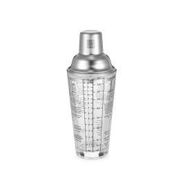 Coctelera de Vidrio con Tapa de Acero 400 ml My Bar - Inde (12 Unidades) Coctelera de Vidrio con Tapa de Acero 400 ml My Bar - Inde (12 Unidades)