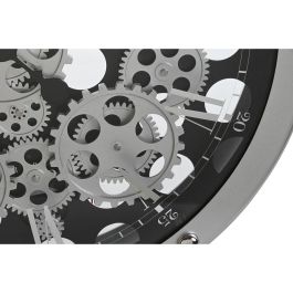 Reloj Pared Loft DKD Home Decor Plateado Negro 8.5 x 52 x 52 cm Reloj Pared Loft DKD Home Decor Plateado Negro 8.5 x 52 x 52 cm