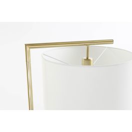 Lampara Pie Glam DKD Home Decor Dorado Blanco 44 x 159 x 35 cm Lampara Pie Glam DKD Home Decor Dorado Blanco 44 x 159 x 35 cm