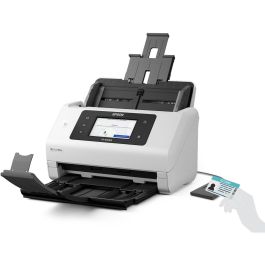 Epson WorkForce DS-800WN Escáner A4 Red y Wifi Autónomo 50ppm/100ipm Alimentador 100 Hojas Dúplex Compatible Open Platform