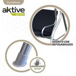 Balancín 3 plazas negro aktive 180x107x160cm Balancín 3 plazas negro aktive 180x107x160cm