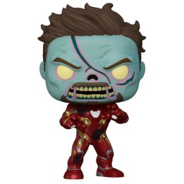 Funko POP! Marvel What If Zombie Iron Man - Figura de Vinilo 9cm