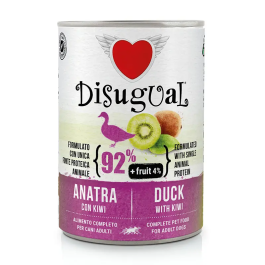 Disugual Fruit Dog Pato Kiwi Comida Húmeda para Perros Latas de 400 gr Pack 6 Unidades Precio: 13.4999997. SKU: B14T8CT2VE