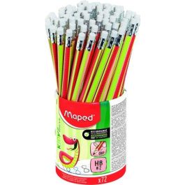 Lapiz De Grafito Maped De Aprendizaje Con Goma - Hb Bote De 72 Precio: 20.9500005. SKU: B1742KYAZQ