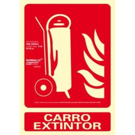 Archivo 2000 Pictograma 2000 Carro Extintor PVC Rojo Luminiscente Señal Informativa 210x300 mm Precio: 9.5000004. SKU: B17M2NB9PJ