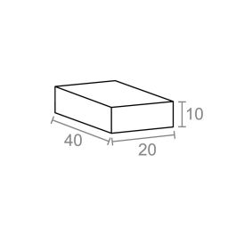 Micel Imán Bloque IM30 Neodimio Níquel Rectangular 40 x 20 x 10 mm