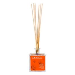 Eco Happy Ambientador Mikado CANELA-NARANJA con Varitas de Ratán. Esencia Cítrica Especiada y Revitalizante para el Hogar 95 ml Precio: 6.50000021. SKU: S0584073