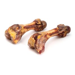 Snackys Hueso de Jamón Femur 18 Unidades para Perros - Mordedor Natural Dental