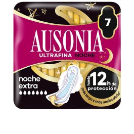 Ausonia Compresas Noche Extra con Alas, Ultrafinas y Anatómicas con Neutralizador de Olores, Protección Anti-fugas, 7 Unidades Precio: 1.89000032. SKU: B19J6ZBRFR
