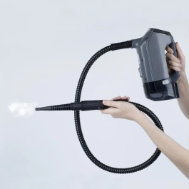 Hkoenig HKO3701335310174 Aspirador de Vapor 3 en 1, Capacidad Polvo 1L, Agua 0,38L, Clase A