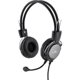Bluestork MC-201 auricular y casco Auriculares Diadema Conector de 3,5 mm Negro, Plata Precio: 19.49999942. SKU: S7115908