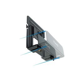 TOOQ SOPORTE UNIVERSAL DE PARED PARA REPRODCUTOR MULTIMEDIA, ROUTER, MINI PC, NEGRO TOOQ SOPORTE UNIVERSAL DE PARED PARA REPRODCUTOR MULTIMEDIA, ROUTER, MINI PC, NEGRO