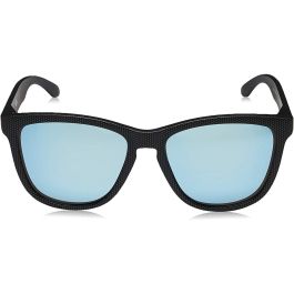 Hawkers Gafas de Sol ONE Polarized para Adultos con Cristales Azules Polarizados, Cuadradas, Montura Negra, Fibra Carbono UV400