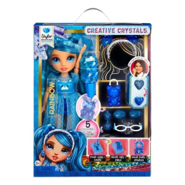 Rainbow High Muñeca Skyler Crystal Fashion +8 años Accesorios DIY