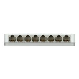 D-Link GO-SW-8G Switch de Red Gigabit Easy 8 Puertos RJ-45 10/100/1000 con Tecnología Ecológica EEE para Escritorio