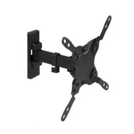 TooQ LP2042TNL-B Soporte de Pared Giratorio, Inclinable y Nivelable para TV 13-42" hasta 20kg, VESA 75x75-200x200, Negro