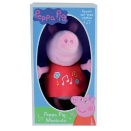 Peppa Pig Peluche Musical Jemini - Muñeco de Felpa Suave de 20 cm con Sonido Original de la Serie Peppa Pig Peluche Musical Jemini - Muñeco de Felpa Suave de 20 cm con Sonido Original de la Serie