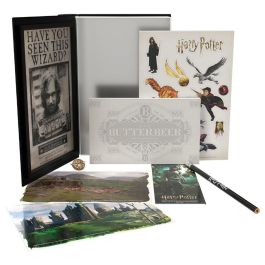 CYP BRANDS Set coleccionista Harry Potter y el Prisionero de Azkaban: Marcapáginas Sirius Black, Postales, Pin Snitch, Caja Metálica