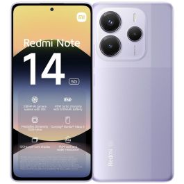 Xiaomi Redmi Note 14 5G Smartphone - Pantalla AMOLED 6.67" 120Hz, Cámara Principal 108 MP con OIS, 8GB RAM + 256GB, Batería 5110 mAh, MediaTek Dimensity 7025, Xiaomi HyperOS Precio: 218.79000022. SKU: B1H5LWX59E