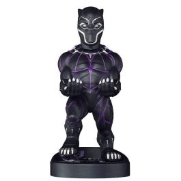 EXQUISITE GAMING Cable Guy Soporte Figura Black Panther Marvel 21cm para Mandos PS5, Xbox, Teléfonos y Mando a distancia