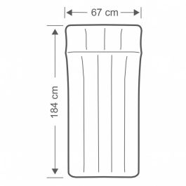 Colchón Hinchable Intex 67 x 17 x 184 cm (6 Unidades) Colchón Hinchable Intex 67 x 17 x 184 cm (6 Unidades)
