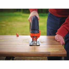 Black+Decker BDCJS18N-XJ Sierra de Calar Inalámbrica 18V - Péndulo, Suela Inclinable 0-45° - Compatible Baterías Litio