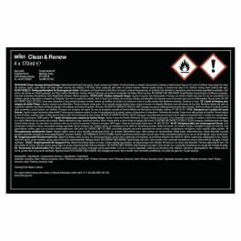 Braun BRA1710895498711 Cartucho de limpieza Clean & Renew para estación SmartCare, Paquete de 4