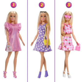 Mattel Barbie Dream Closet Muñeca con Armario de Ensueño Incluye Compartimentos y Accesorios
