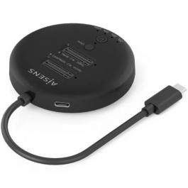 Aisens ASDS-2M2N05-BK Dock USB 3.2 Gen2x2 Doble Bahía para SSD M.2 NVMe con Clonación sin PC Gris