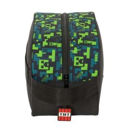 Safta Neceser 1 asa adapt. carro Minecraft "Tnt" 26x15x12cm