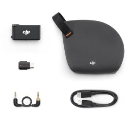 DJI Receptor Micrófono Inalámbrico Mic 3 RX AABIK90811 Pantalla Táctil AMOLED 1.1 Pulgadas